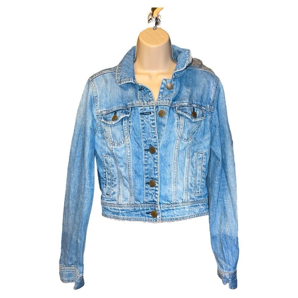 American Eagle Outfitters Women's Blue Jacket